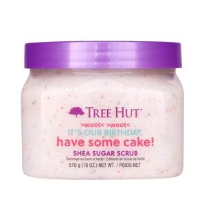 Tree Hut Shea Sugar Scrub - Purple & White